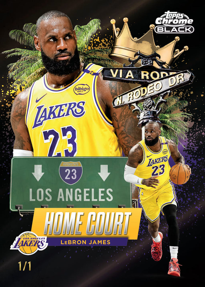 2026 Topps Chrome Black Basketball Hobby Box