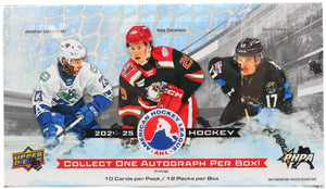 2024/25 Upper Deck AHL Hockey Hobby Box