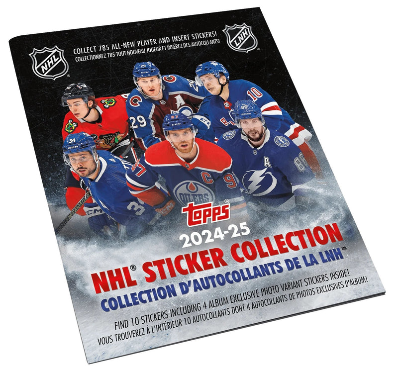 2024/25 Topps NHL Sticker Collection Album