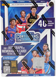 2023/24 Panini Contenders Basketball Blaster Box