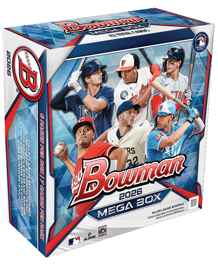 2026 Topps Bowman Baseball MEGA Box