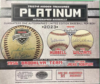 2023 TriStar Hidden Treasures Platinum Autographed Baseball Hobby Box