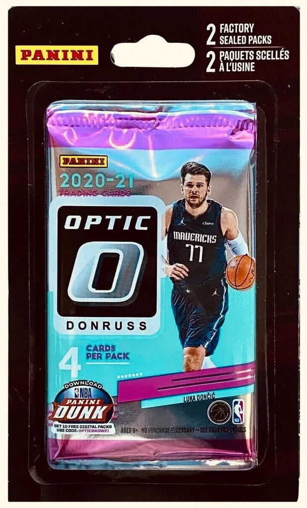 2020/21 Panini Donruss Optic Basketball Retail 2-Pack Blister