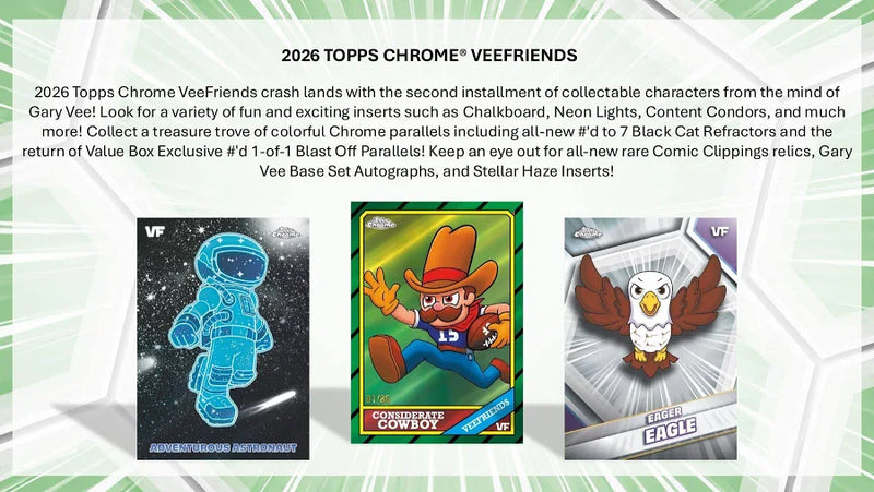 Topps VeeFriends Chrome Blaster Box