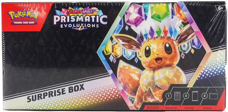 Pokemon Scarlet & Violet: Prismatic Evolutions Surprise Box