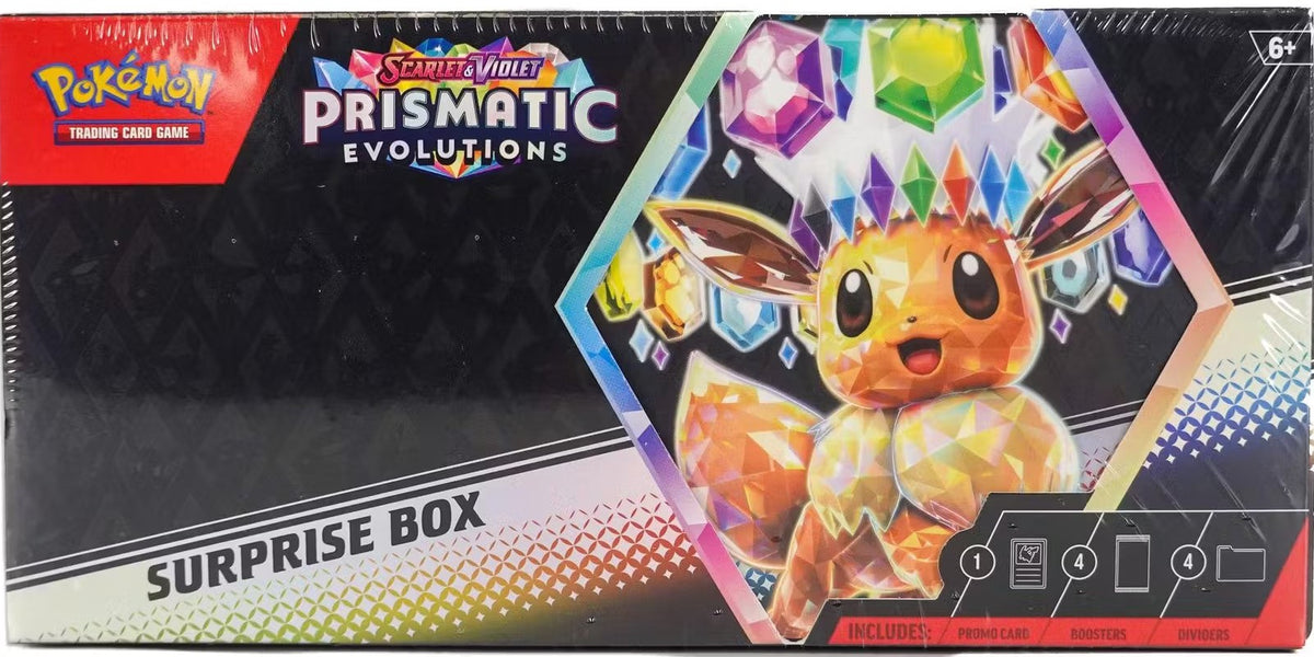 Pokemon Scarlet & Violet: Prismatic Evolutions Surprise Box