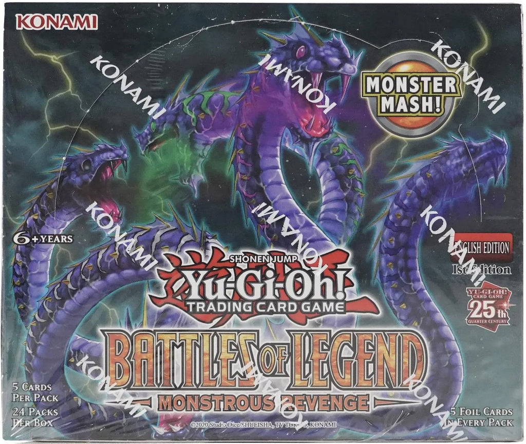 Yu-Gi-Oh! Battles of Legend: Monstrous Revenge Booster Box