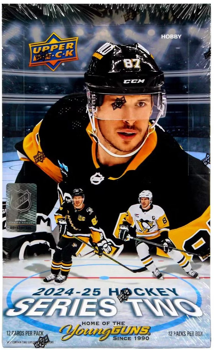 24/25 Upper Deck Series 2 Young Guns Rookie Cards (#451-500) - U-Pick From List