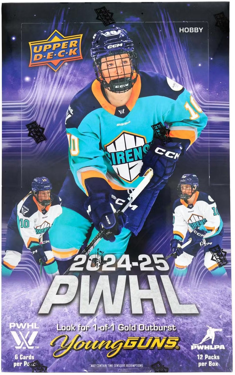 2025 Upper Deck PWHL Hockey Hobby Box