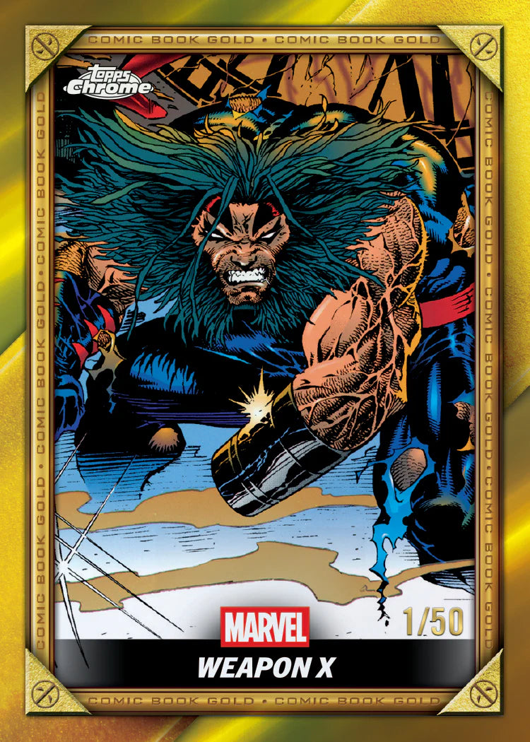 2026 Topps Chrome Marvel DEADPOOL Mega Box