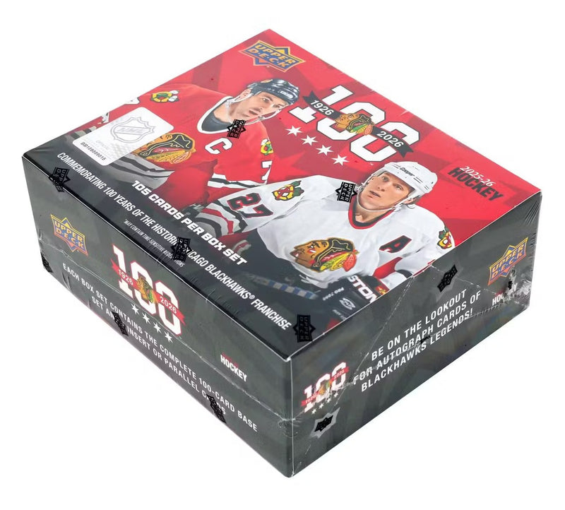 2025/26 Upper Deck Chicago Blackhawks Centennial Hockey Box Set *In-Store Only*
