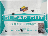 *PRE-SALE* 2023/24 Upper Deck Clear Cut Hockey Hobby Box