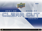 2022/23 Upper Deck Clear Cut Hockey 15-Box Hobby Case