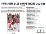 2024/25 Topps UEFA Club Competitions Soccer Retail Pack