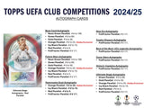 2024/25 Topps UEFA Club Competitions Soccer Retail Pack