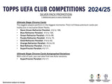 2024/25 Topps UEFA Club Competitions Soccer Retail Pack