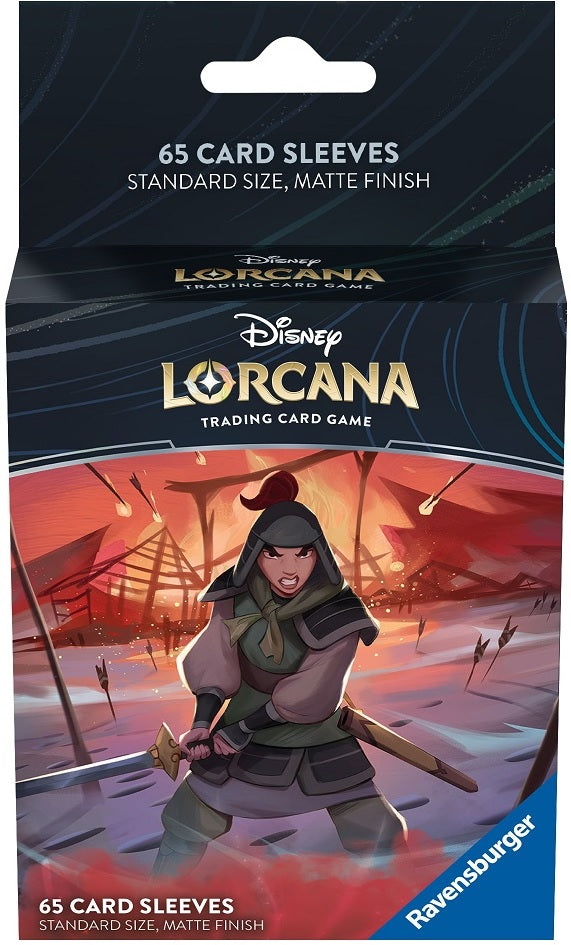 Disney Lorcana: Rise of the Floodborn Card Sleeves - Mulan