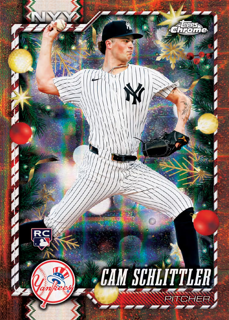 2026 Topps Holiday Baseball Hobby Tins