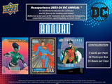 2023/24 Upper Deck DC Annual Trading Cards Hobby Pack