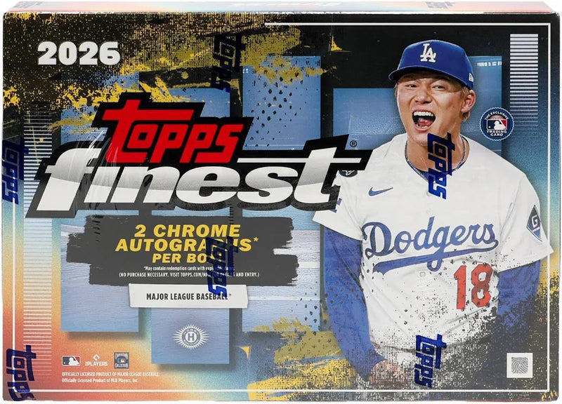 2026 Topps Finest Baseball Hobby Box