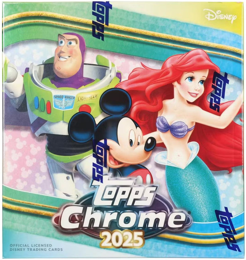 (未開封シュリンク付)2025 TOPPS CHROME DISNEY 2025 Topps Chrome Disney Mega Box | Maple Leaf Sports