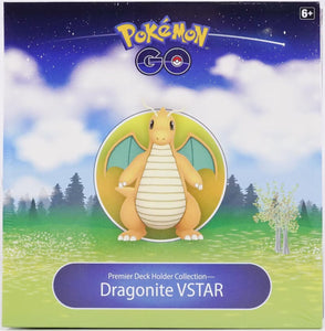 Pokemon Go Premier Deck Holder Collection Dragonite VSTAR Box