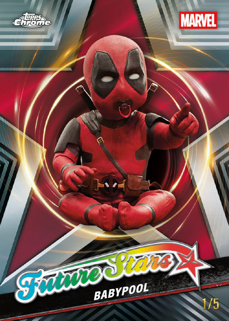 2026 Topps Chrome Marvel DEADPOOL Mega Box