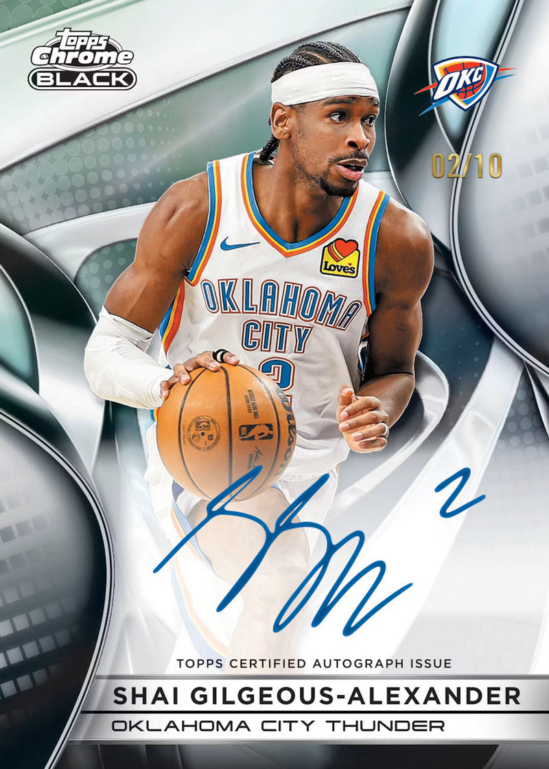 2026 Topps Chrome Black Basketball Hobby Box