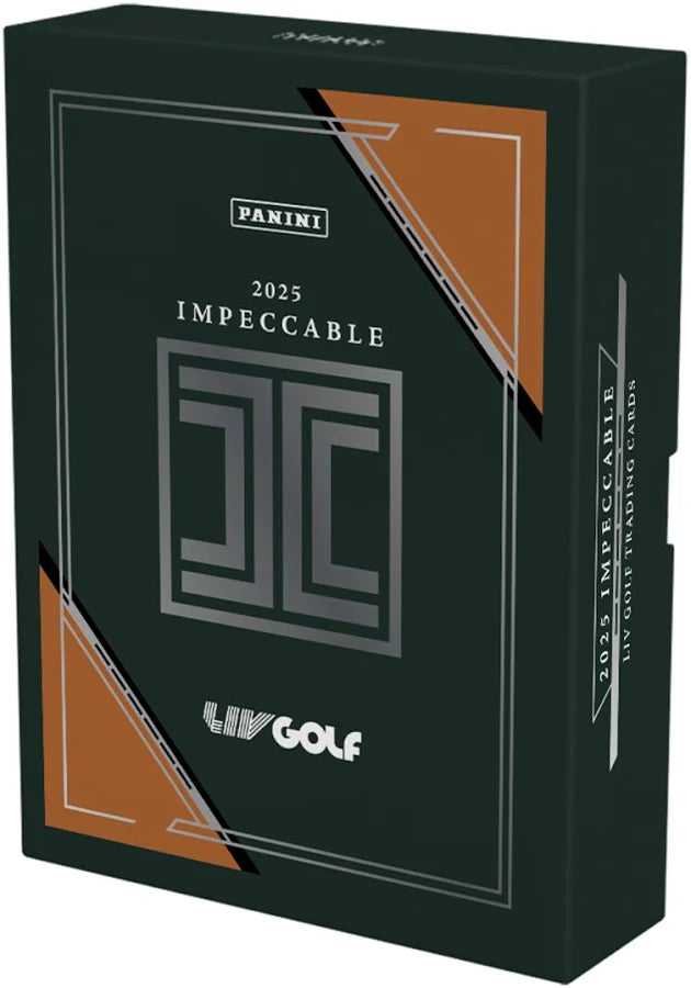 2025 Panini Impeccable LIV Golf Hobby Box