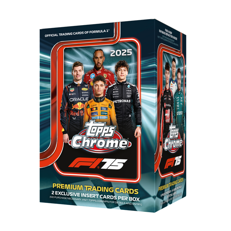 2025 Topps Chrome Formula 1 Blaster Box — Maple Leaf Sports