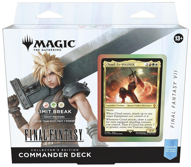 Magic the Gathering: Final Fantasy Collectors Edition Limit Break Commander Deck