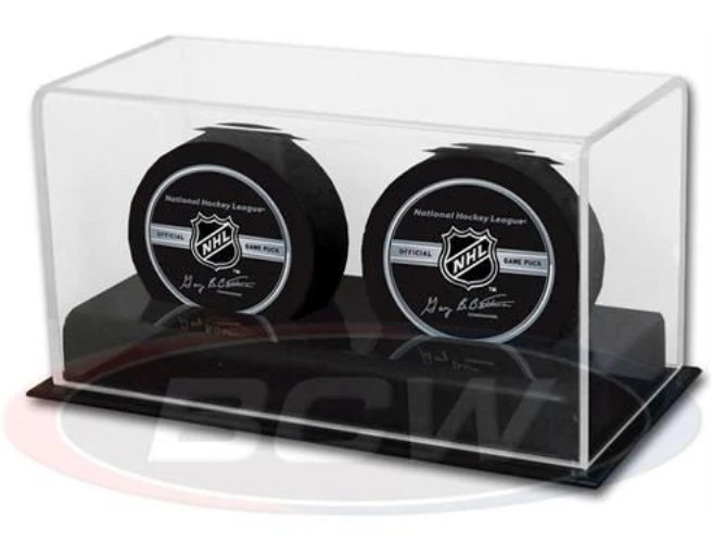 BCW Double Puck Display