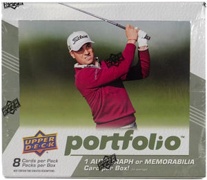 2024 Upper Deck Portfolio Golf Hobby Box