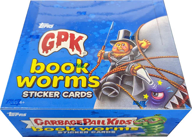 2022 Topps GPK Book Worms Sticker Cards Hobby Box