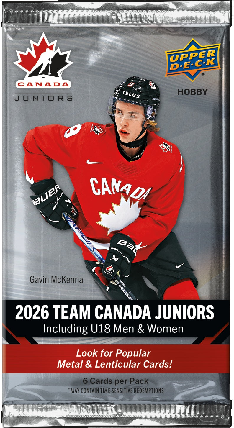 2026 Team Canada World Jrs Hobby Box (September 2nd)