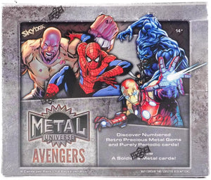 2024 Upper Deck Marvel Metal Universe Avengers Trading Cards Hobby Box