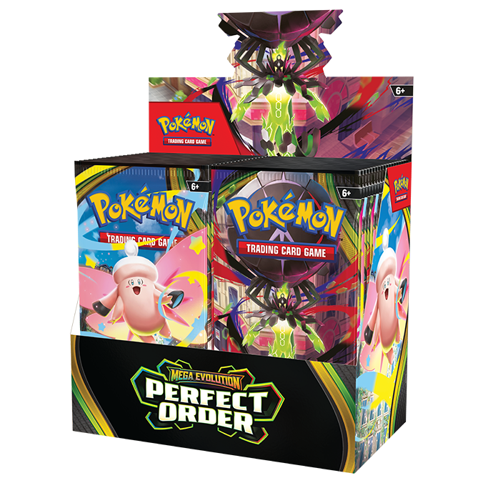 Pokémon TCG: Mega Evolution - Perfect Order Booster Display