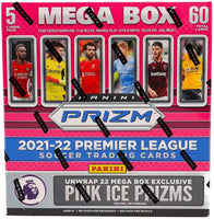 2021/22 Panini Prizm Premier League Soccer Mega Box