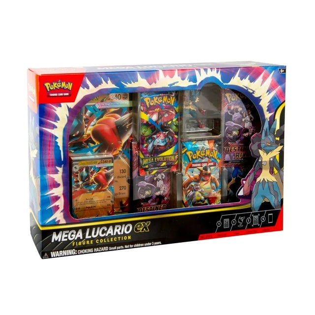 Pokemon Mega Lucario ex Figure Collection — Maple Leaf Sports