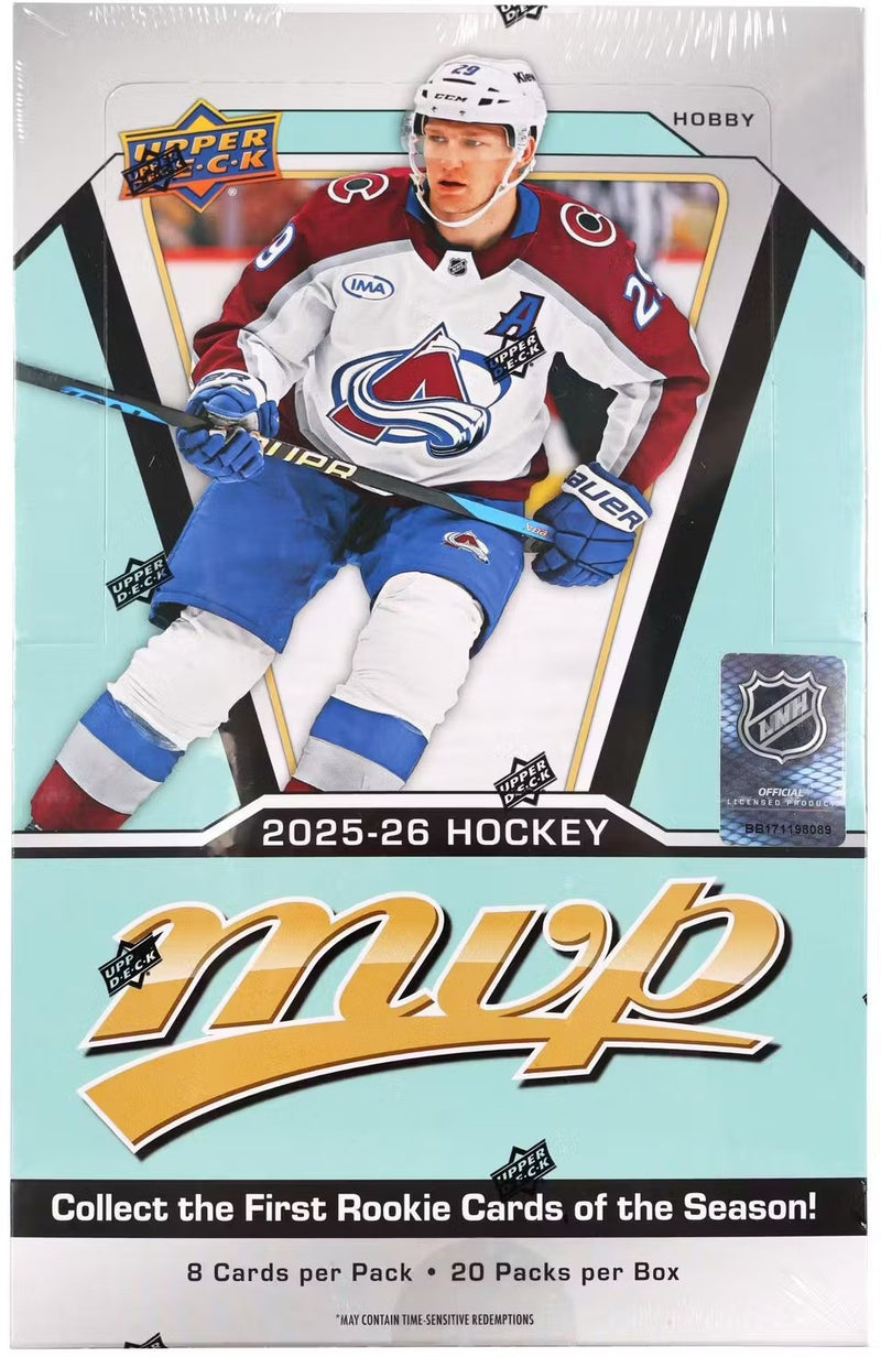 2025/26 Upper Deck MVP Hockey Hobby Box