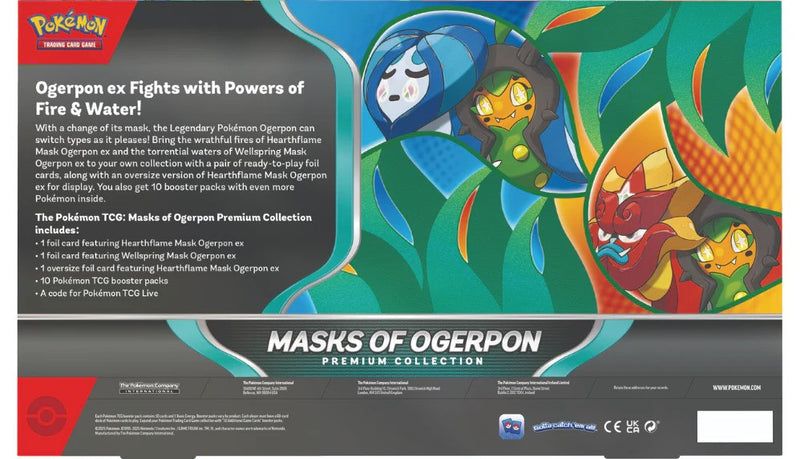 Pokemon Masks of Ogerpon Premium Collection Box