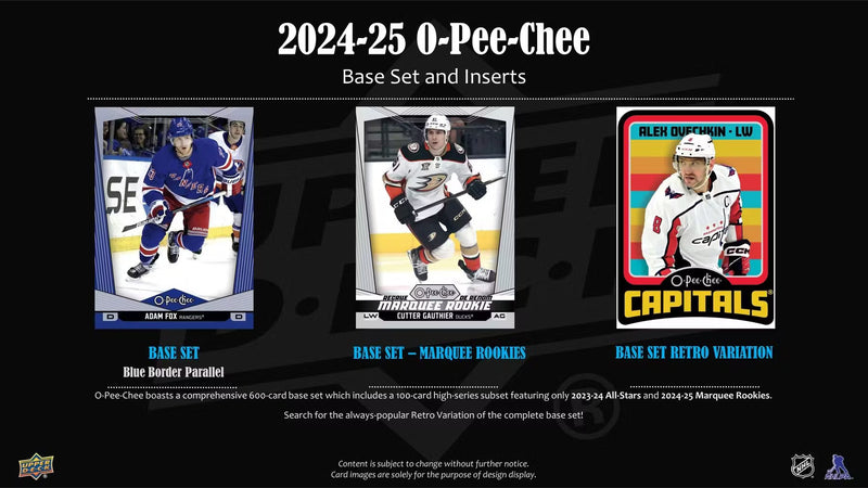 2024/25 Upper Deck O-Pee-Chee Hockey Blaster Box