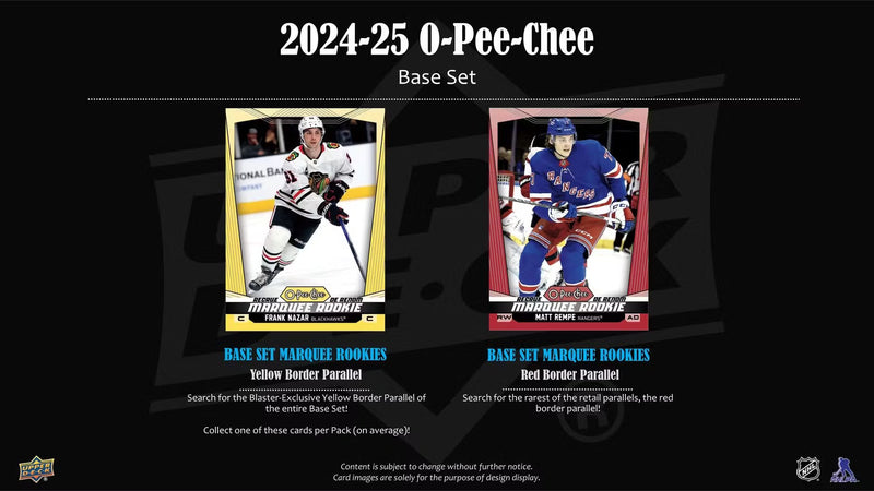 2024/25 Upper Deck O-Pee-Chee Hockey Blaster Box