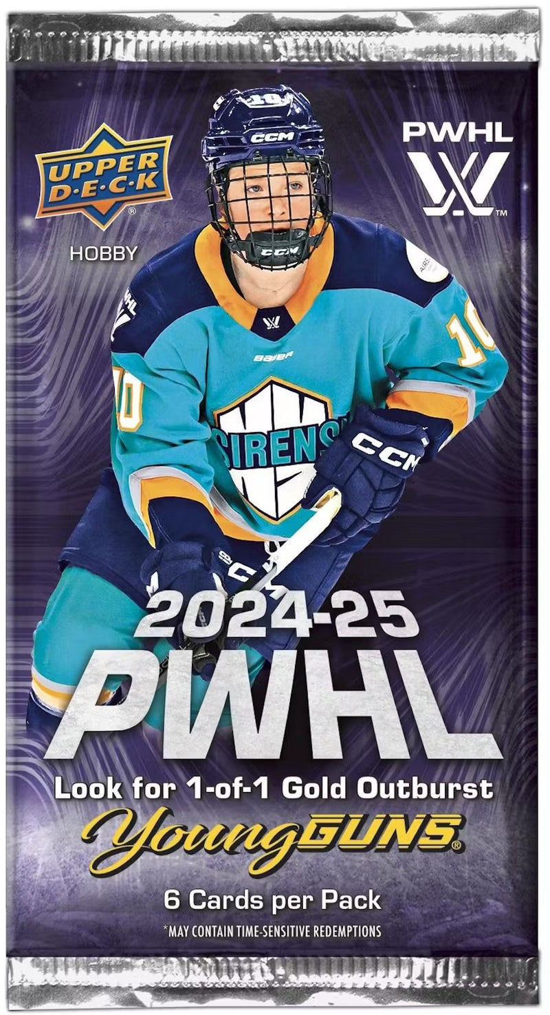 2025 Upper Deck PWHL Hockey Hobby Pack