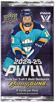 2025 Upper Deck PWHL Hockey Hobby Pack *CALL FOR PRICE*