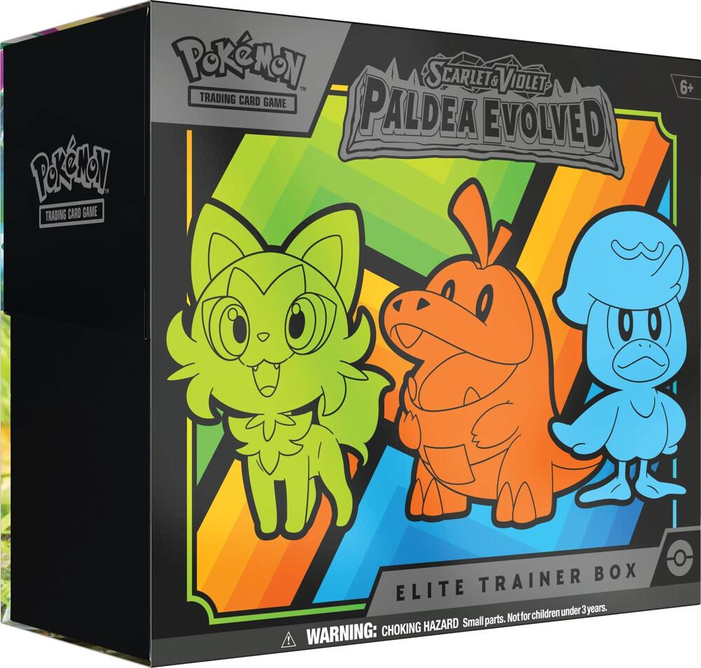 Pokemon - Scarlet and Violet - Paldea Evolved - Elite Trainer Box