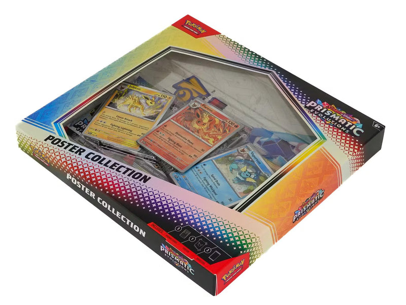 Pokémon Scarlet & Violet: Prismatic Evolutions Poster Collection Box