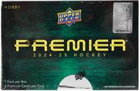 2024/25 Upper Deck Premier Hockey Hobby Box *CALL FOR PRICE*