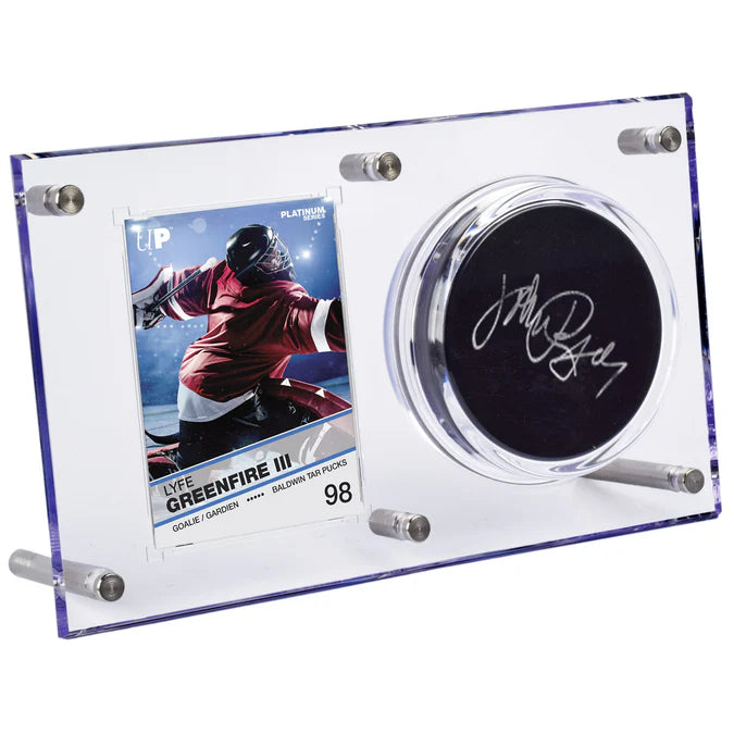 Ultra-Pro Acrylic Puck & Card Flip Display