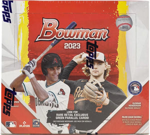 2023 Bowman Baseball Retail Box